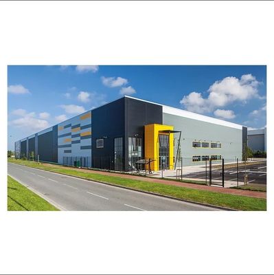 Taller de acero para edificios escolares// Almacén Diseño duradero y personalizable