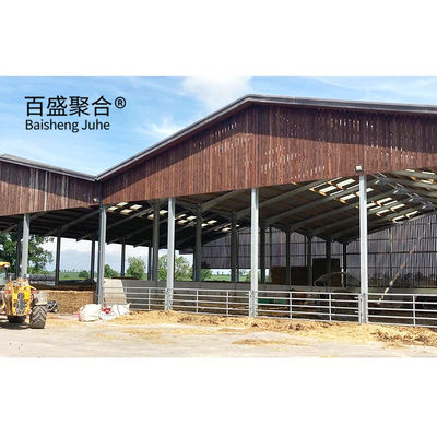 Optimizar la agricultura con el diseño de cobertizos de cabras de acero y equipos certificados ISO9001 2008/CE/BV