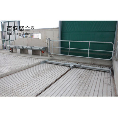Ventana de aleación de aluminio y edificio de granja de vacas de acero prefabricado Q345 para casa de vacas lecheras