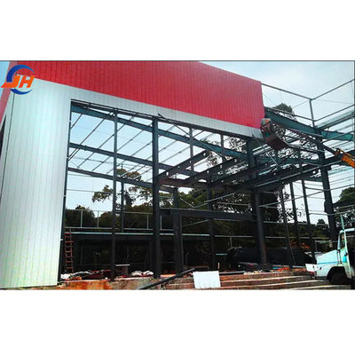 Taller de estructura de acero de ventana de aluminio y aleación para almacenes prefabricados