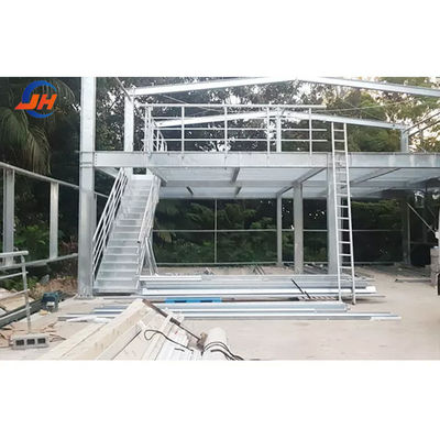 Almacén de estructura de acero personalizable con marco principal de forma H sólido de grado Q235/Q345B