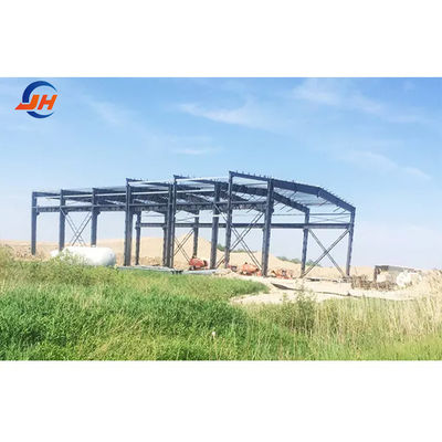 Almacén de estructura de acero personalizable con marco principal de forma H sólido de grado Q235/Q345B