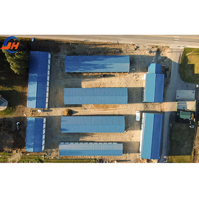 Mercado extranjero Taller de estructuras prefabricadas de acero con C.Z.