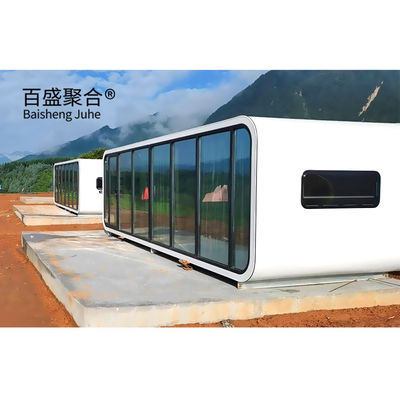 Estructura de acero creativa Apple Cabin Office Perfecto para actividades al aire libre y hotel