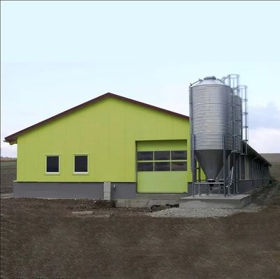 Material de construcción para el comercio y la agricultura de estructuras prefabricadas de acero