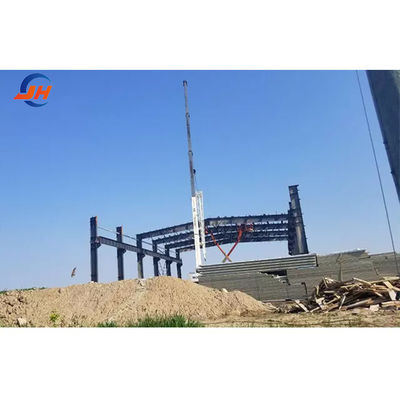 Q235B/Q345B Edificio de estructura prefabricado de acero con baja concentración de carbono para almacenes de granjas