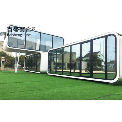 Casas modulares prefabricadas de 20 pies y 40 pies Villa Contenedor Casas para oficina o Pod de hogar portátil