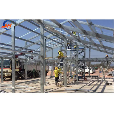Estructura de acero Almacén Construir Almacén Prefabricados en el interior de la curvatura ± 1% Tolerancia