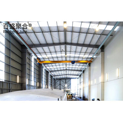 Servicio de procesamiento de soldadura Almacén de metal prefabricado con marco principal de acero ligero Q345 Q235