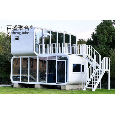 Villa 20ft 40ft al aire libre Casa prefabricada moderna y popular Casa pequeña Casa móvil Casa de trabajo Oficina Pod Cabina de manzana