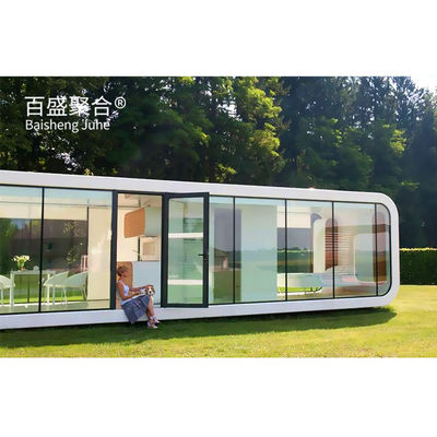 Villa 20ft 40ft al aire libre Casa prefabricada moderna y popular Casa pequeña Casa móvil Casa de trabajo Oficina Pod Cabina de manzana