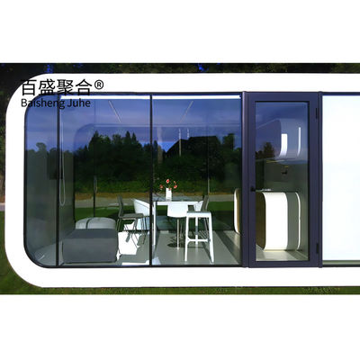 Villa 20ft 40ft al aire libre Casa prefabricada moderna y popular Casa pequeña Casa móvil Casa de trabajo Oficina Pod Cabina de manzana