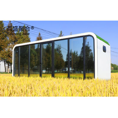 Villa 20ft 40ft al aire libre Casa prefabricada moderna y popular Casa pequeña Casa móvil Casa de trabajo Oficina Pod Cabina de manzana