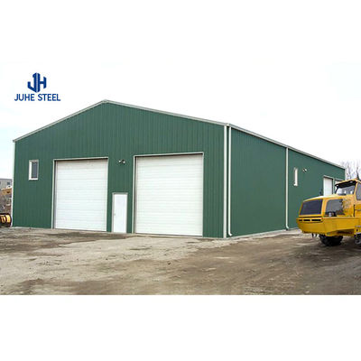 Acero bajo en carbono Q235 Q345 Estructura principal Almacén prefabricado para necesidades comerciales