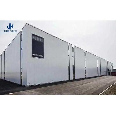 Estructura industrial de acero Cuadro de almacén Edificio prefabricado para solución de almacenamiento