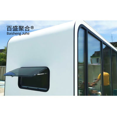 Villa Casa cápsula de manzana Eco amigable Casa modular prefabricada para acampar y hospedaje en hotel