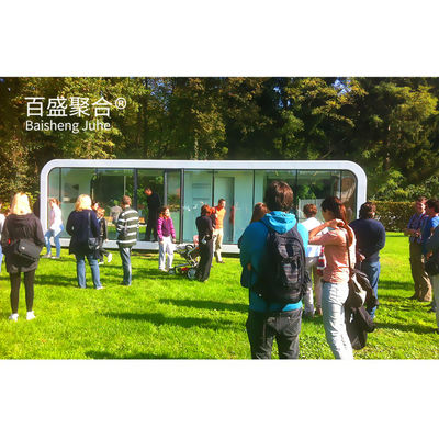 Villa Casa cápsula de manzana Eco amigable Casa modular prefabricada para acampar y hospedaje en hotel