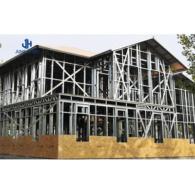 Taller de acero Prefabricado de gran altura Casa residencial multi Apartamento Tolerancia ± 1%