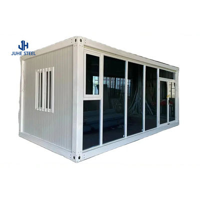 Casa plegable de doble ala con estilo de diseño moderno y pared de paneles de sándwich de 50/75 mm EPS