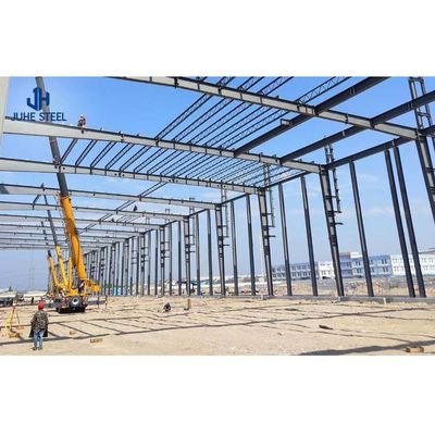 Cuadro principal de vigas de acero sólidas en forma de H estructura de acero de instalación rápida edificios de almacenes