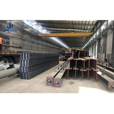 Juhe Estructura de acero prefabricada industrial Taller pesado para almacén de hangares aislados