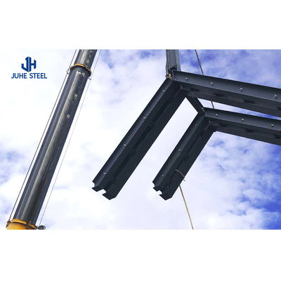 Juhe Estructura de acero prefabricada industrial Taller pesado para almacén de hangares aislados