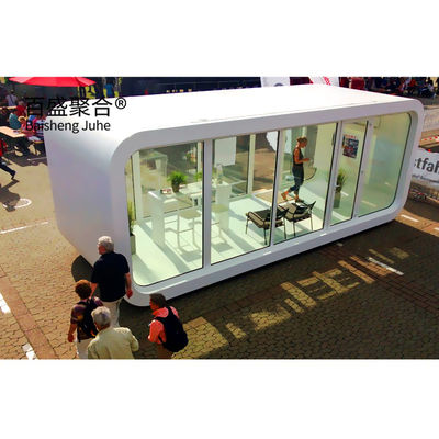 Casas de contenedores de acero 20ft 40ft Modular Prefab Tiny Homes para la oficina Apple portátil