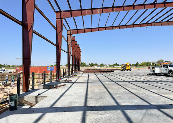 Q355 Q235B Supermercado de grado de acero Casas prefabricadas de acero para construcción de estructuras de acero