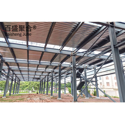 Q355 Q235B Supermercado de grado de acero Casas prefabricadas de acero para construcción de estructuras de acero