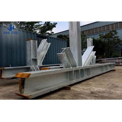 Q235 Q355B Almacén de estructuras de acero para prefabricación de acabados pintados