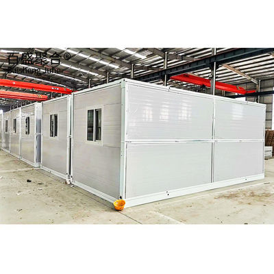Experimenta comodidad y con nuestras casas de contenedores de 20/40 pies de PVC / aluminio con ventanas incluidas