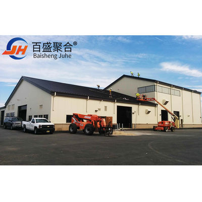 Q235 Q355B Almacén de estructuras de acero para prefabricación de acabados pintados