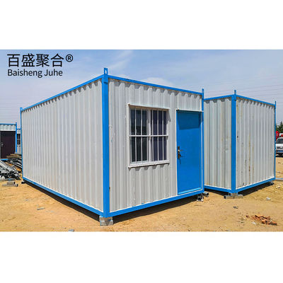 Experimenta comodidad y con nuestras casas de contenedores de 20/40 pies de PVC / aluminio con ventanas incluidas