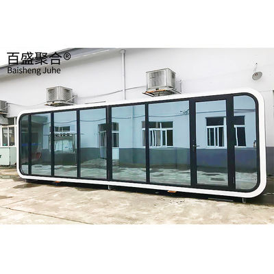 Cuadro de acero galvanizado Oficina Casa prefabricada Cabina de manzanas para vivir y trabajar