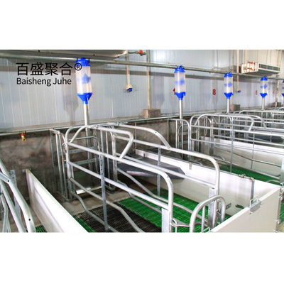 Estructuras de acero galvanizadas en caliente/de pintura por rociado para almacenes de granjas de cerdos
