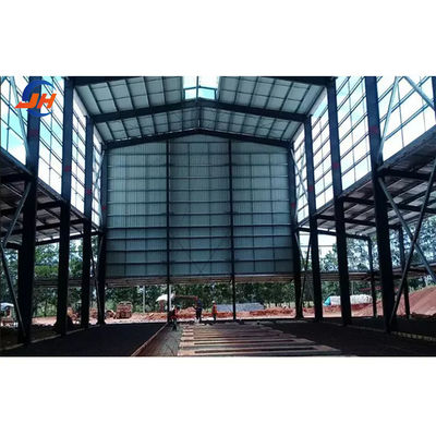 Fácil montaje Metal prefabricado Taller de estructuras de acero galvanizado para la construcción rápida