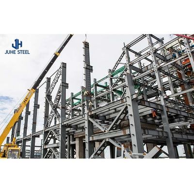 Pre-ingeniería de metal Edificio comercial de acero para taller de almacén Hangar garaje