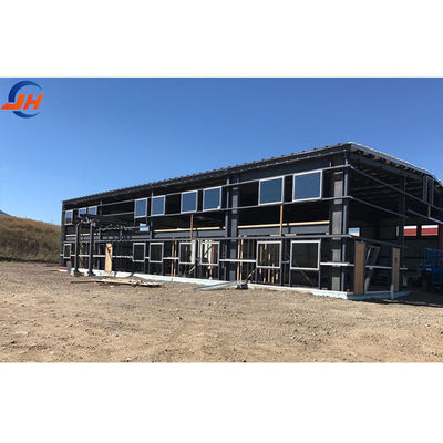 Acero ligero Q355 Q235 Cuadro principal Edificio prefabricado de metal para montaje rápido