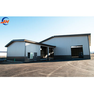Taller de acero galvanizado Q235 para almacén de acero ligero prefabricado