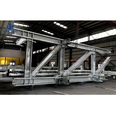Acero baja en carbono Q235 Q345 Acero galvanizado Taller de almacenamiento de acero