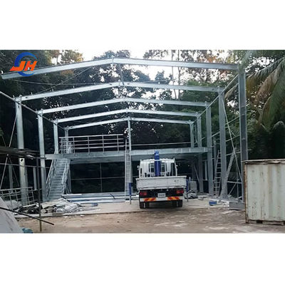 Taller de estructuras de acero para la construcción fácil de edificios prefabricados de metal personalizados