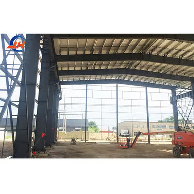 Taller de estructuras de acero para la construcción fácil de edificios prefabricados de metal personalizados