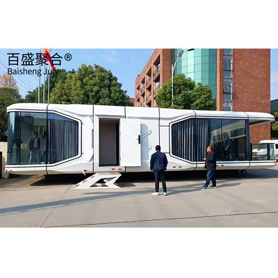 Casa Modular Pequeña Capsula de Espacio Perfecto para Viajes, Resorts y Decoración del Paisaje