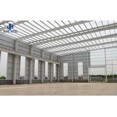 Estructura de acero ligero Taller de almacenes prefabricados Hangar Garage Diseño de construcción