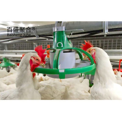 Cuadro de acero ligero para pollos con techo de paneles de sándwich y colores personalizados