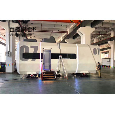 2023 Capsula Espacial de Aluminio Casa Integrada Móvil Transporte y Carga Envío Especial