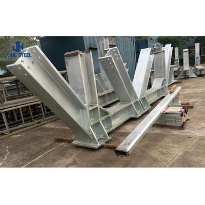 Edificios prefabricados con ventanas de aleación de aluminio para salas de bodas con estructura de acero ligero