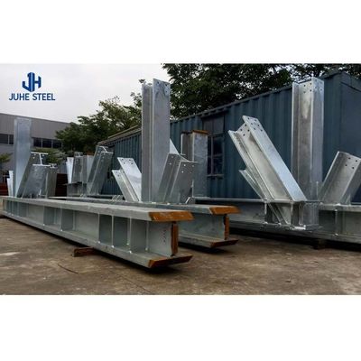 Edificios prefabricados con ventanas de aleación de aluminio para salas de bodas con estructura de acero ligero