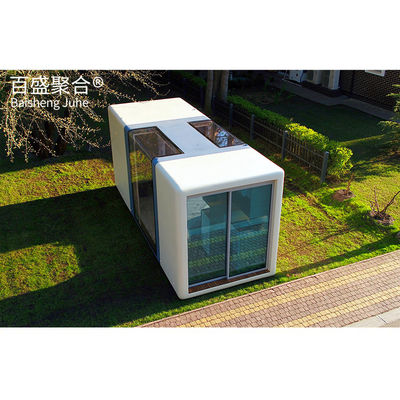 Casa Modular Modular de la Cápsula Espacial con Marco de Acero Galvanizado