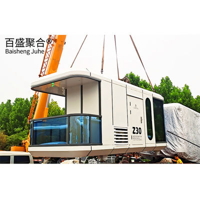 Casa Modular Modular de la Cápsula Espacial con Marco de Acero Galvanizado